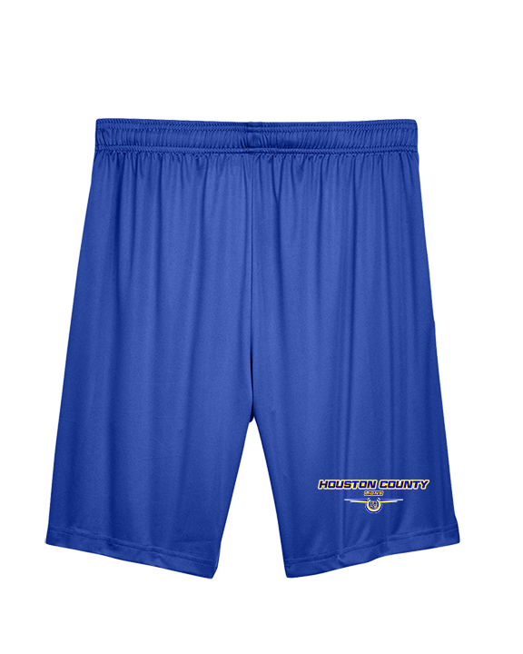 Houston County HS Football Design - Mens Training Shorts with Pockets