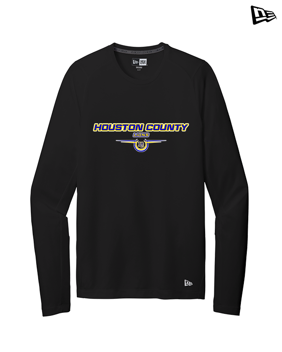 Houston County HS Football Design - New Era Performance Long Sleeve