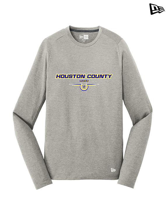 Houston County HS Football Design - New Era Performance Long Sleeve