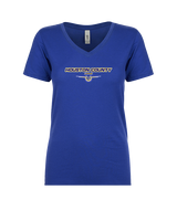 Houston County HS Football Design - Womens Vneck