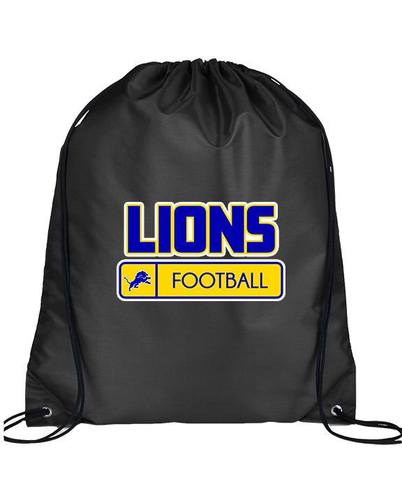 Houston County HS Football Pennant - Drawstring Bag