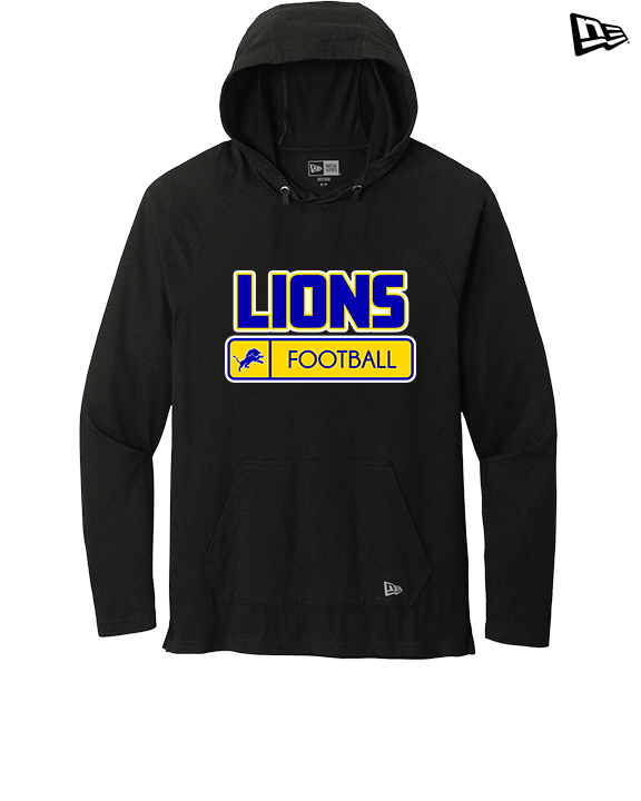Houston County HS Football Pennant - New Era Tri-Blend Hoodie