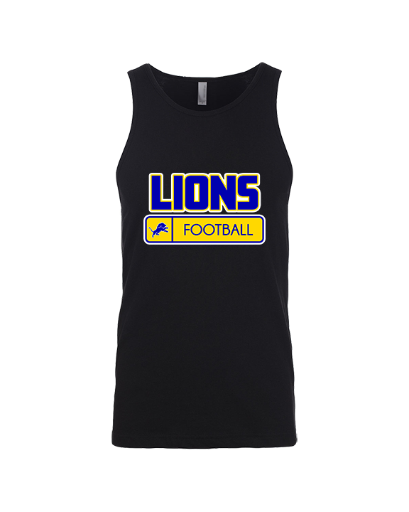 Houston County HS Football Pennant - Tank Top