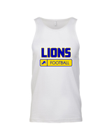 Houston County HS Football Pennant - Tank Top