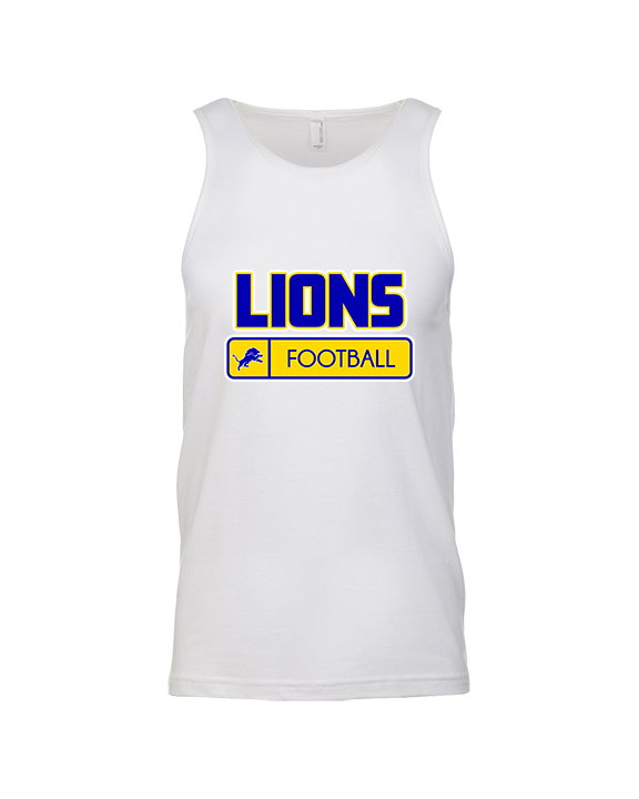 Houston County HS Football Pennant - Tank Top