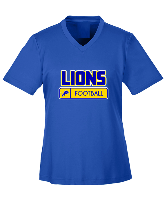 Houston County HS Football Pennant - Womens Performance Shirt