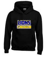 Houston County HS Football Pennant - Youth Hoodie