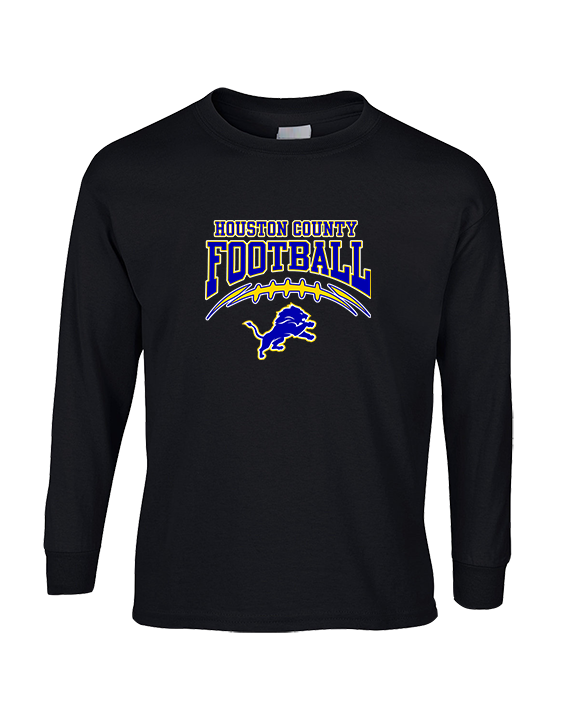 Houston County HS Football School Football - Cotton Longsleeve