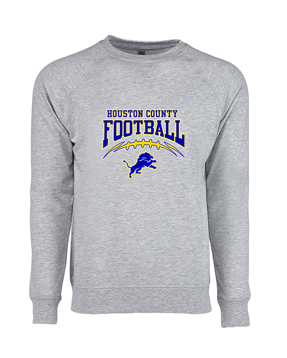 Houston County HS Football School Football - Crewneck Sweatshirt