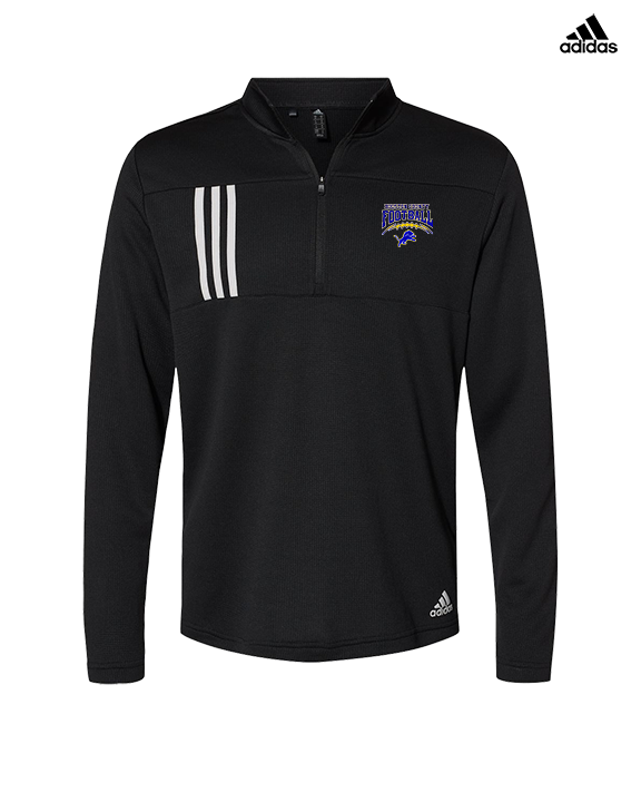 Houston County HS Football School Football - Mens Adidas Quarter Zip