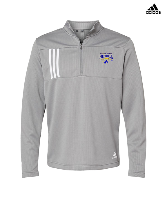 Houston County HS Football School Football - Mens Adidas Quarter Zip