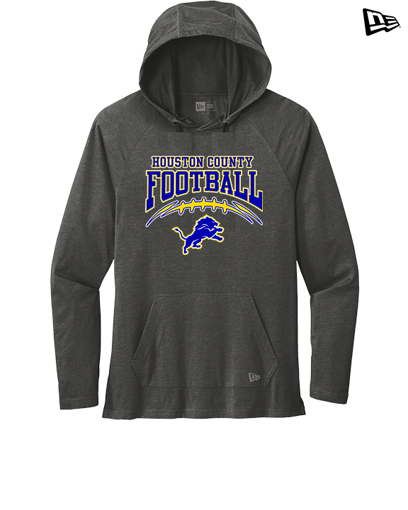 Houston County HS Football School Football - New Era Tri-Blend Hoodie
