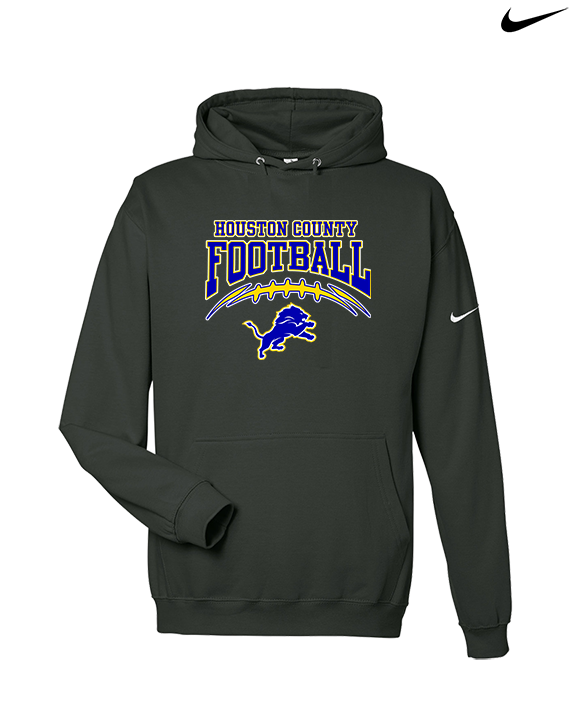 Houston County HS Football School Football - Nike Club Fleece Hoodie