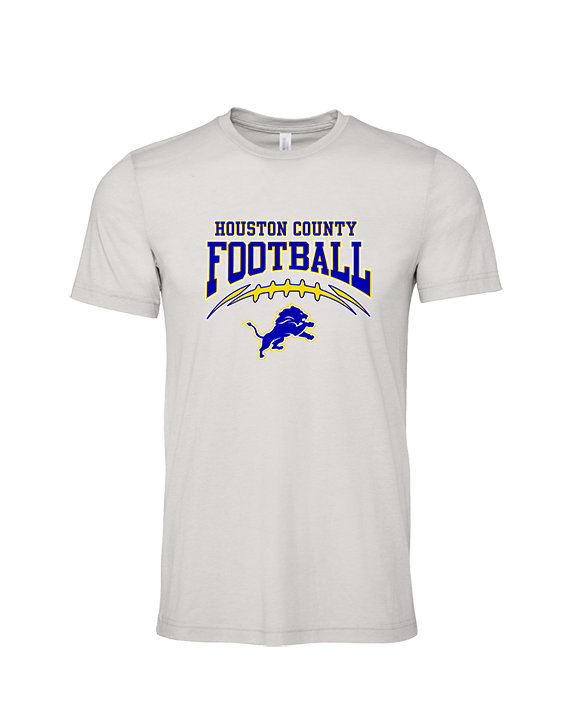 Houston County HS Football School Football - Tri-Blend Shirt