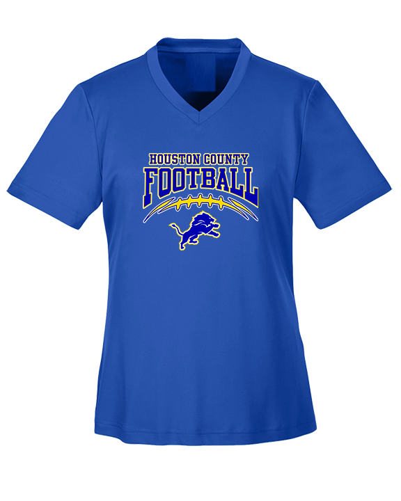 Houston County HS Football School Football - Womens Performance Shirt