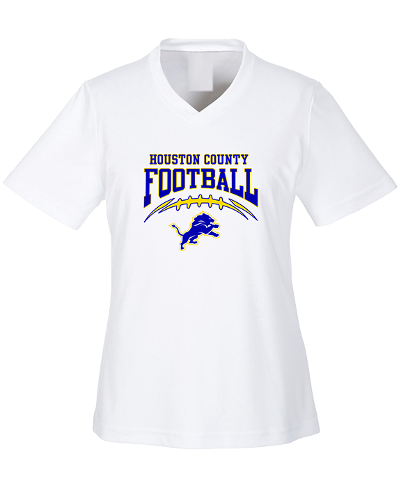 Houston County HS Football School Football - Womens Performance Shirt