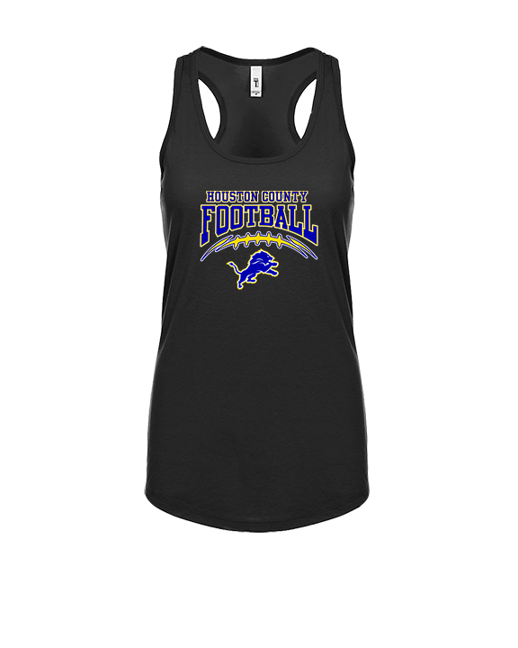 Houston County HS Football School Football - Womens Tank Top