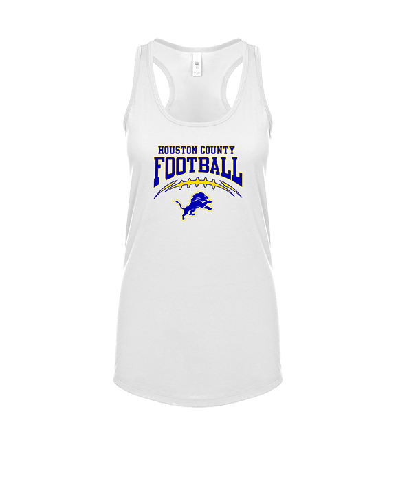 Houston County HS Football School Football - Womens Tank Top