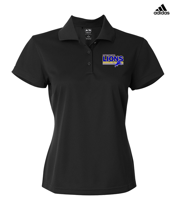 Houston County HS Football Stripes - Adidas Womens Polo
