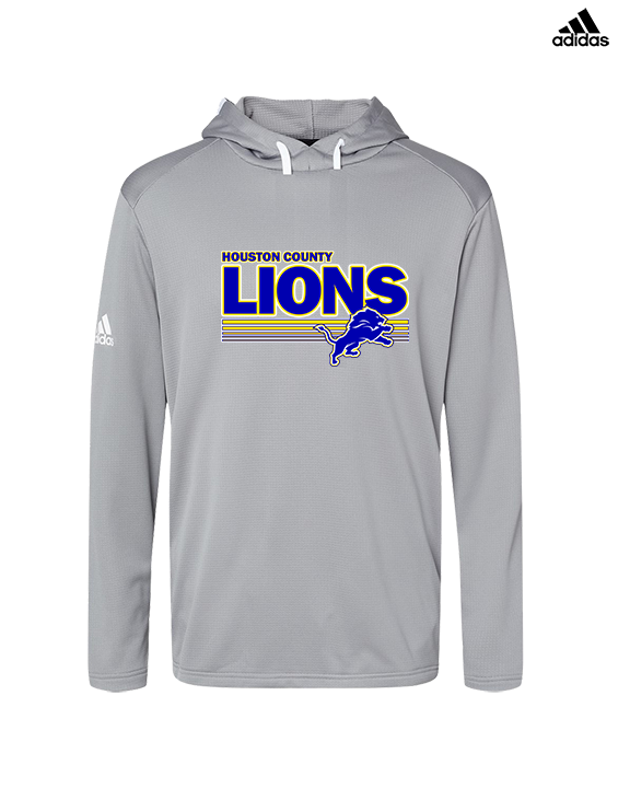 Houston County HS Football Stripes - Mens Adidas Hoodie