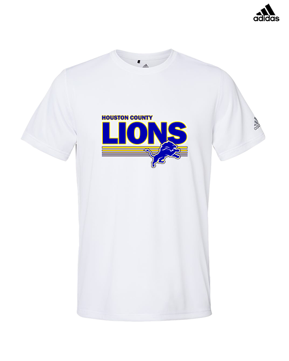 Houston County HS Football Stripes - Mens Adidas Performance Shirt