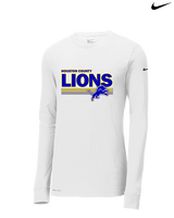 Houston County HS Football Stripes - Mens Nike Longsleeve