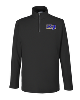 Houston County HS Football Stripes - Mens Quarter Zip