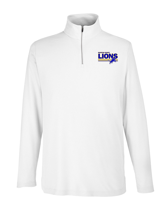 Houston County HS Football Stripes - Mens Quarter Zip