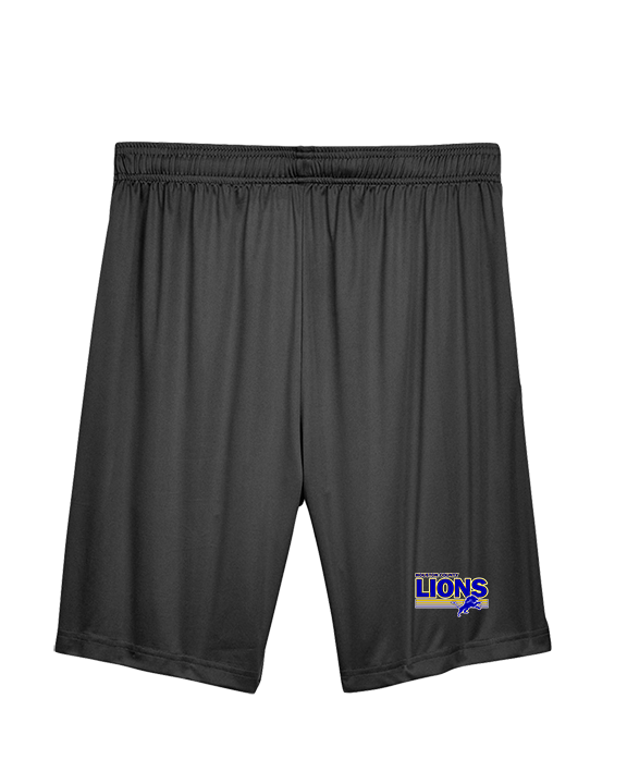 Houston County HS Football Stripes - Mens Training Shorts with Pockets