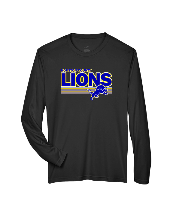 Houston County HS Football Stripes - Performance Longsleeve