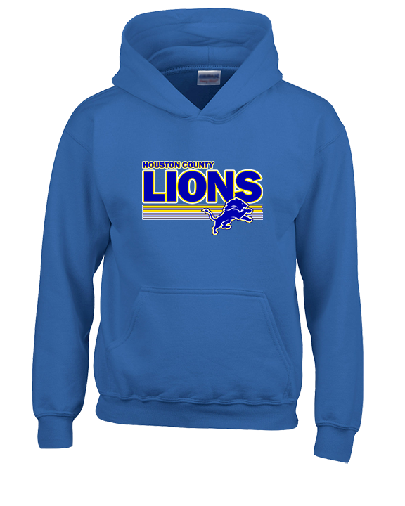 Houston County HS Football Stripes - Unisex Hoodie