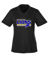 Houston County HS Football Stripes - Womens Performance Shirt