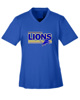 Houston County HS Football Stripes - Womens Performance Shirt