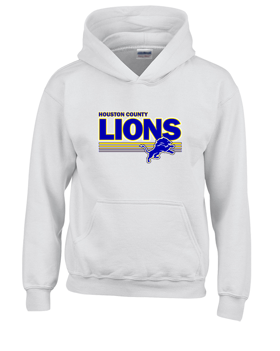 Houston County HS Football Stripes - Youth Hoodie