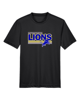 Houston County HS Football Stripes - Youth Performance Shirt