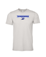 Hyde Park Academy Football Border - Tri-Blend Shirt