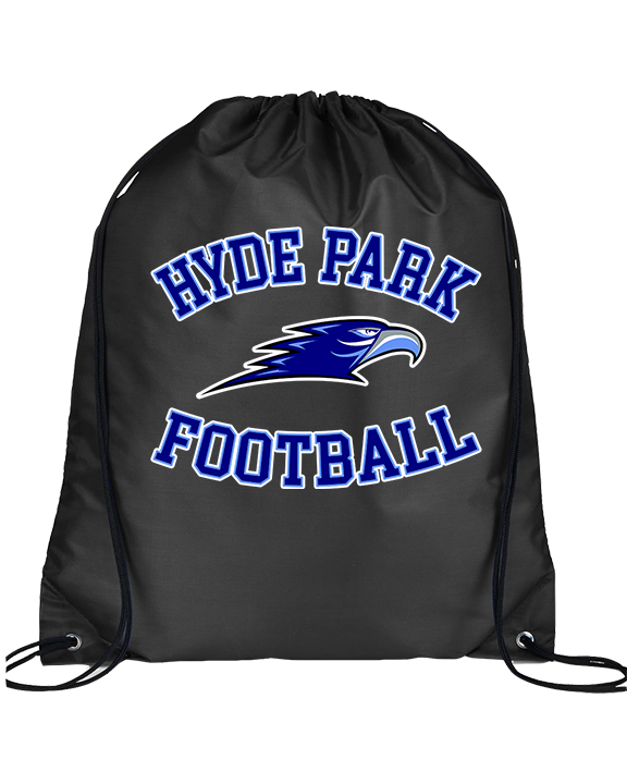 Hyde Park Academy Football Curve - Drawstring Bag