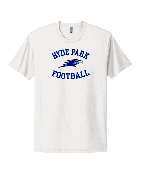 Hyde Park Academy Football Curve - Mens Select Cotton T-Shirt