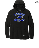 Hyde Park Academy Football Curve - New Era Tri-Blend Hoodie