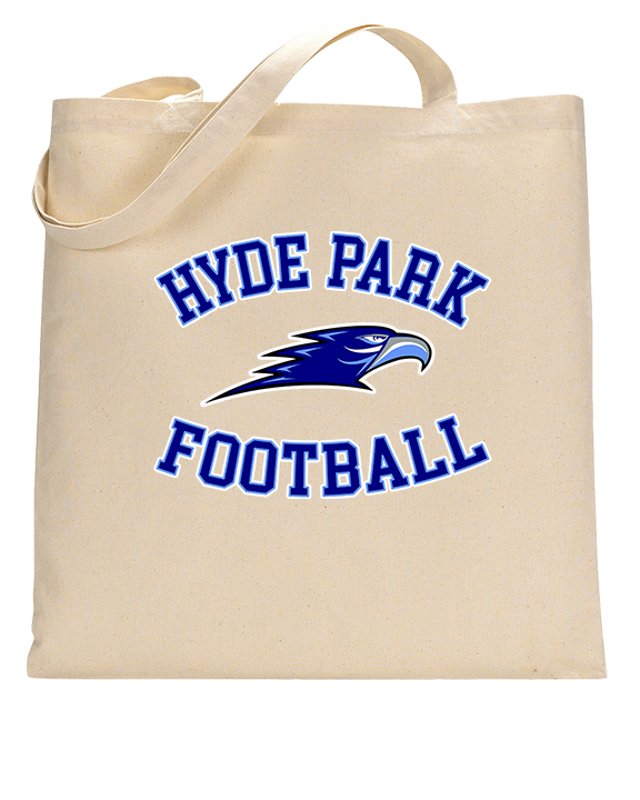 Hyde Park Academy Football Curve - Tote