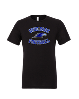 Hyde Park Academy Football Curve - Tri-Blend Shirt