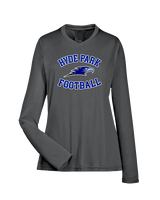 Hyde Park Academy Football Curve - Womens Performance Longsleeve