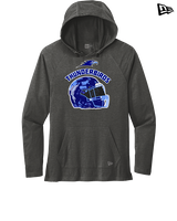 Hyde Park Academy Football Helmet - New Era Tri-Blend Hoodie