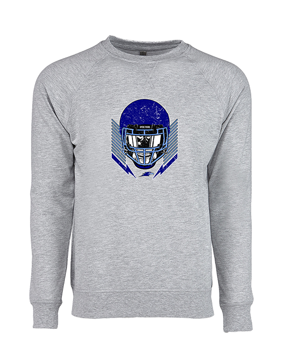 Hyde Park Academy Football Skull Crusher - Crewneck Sweatshirt