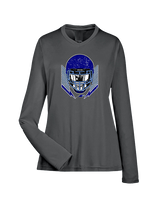 Hyde Park Academy Football Skull Crusher - Womens Performance Longsleeve
