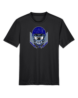 Hyde Park Academy Football Skull Crusher - Youth Performance Shirt