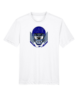 Hyde Park Academy Football Skull Crusher - Youth Performance Shirt