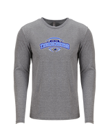 Hyde Park Academy Football Toss - Tri-Blend Long Sleeve