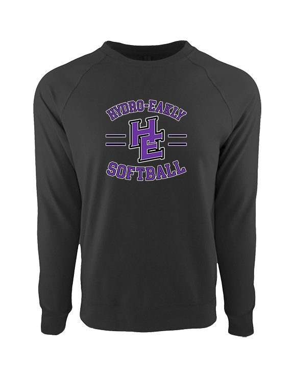 Hydro-Eakly HS Softball Curve - Crewneck Sweatshirt