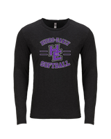 Hydro-Eakly HS Softball Curve - Tri-Blend Long Sleeve